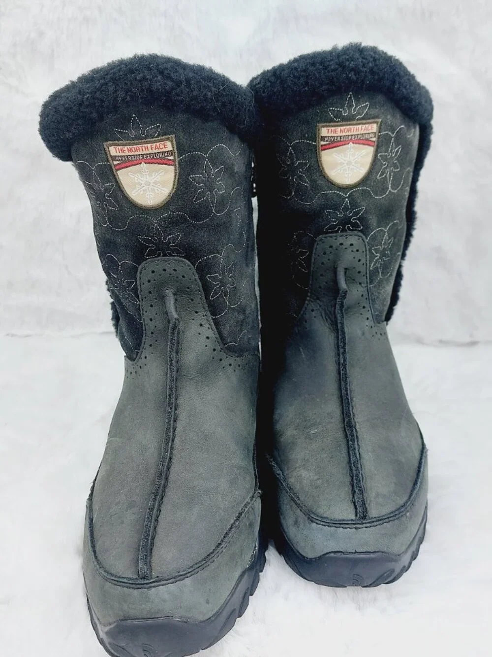 The North Face Women's Black Primaloft Bella Alta Blackcomb Winter Boots Size 9